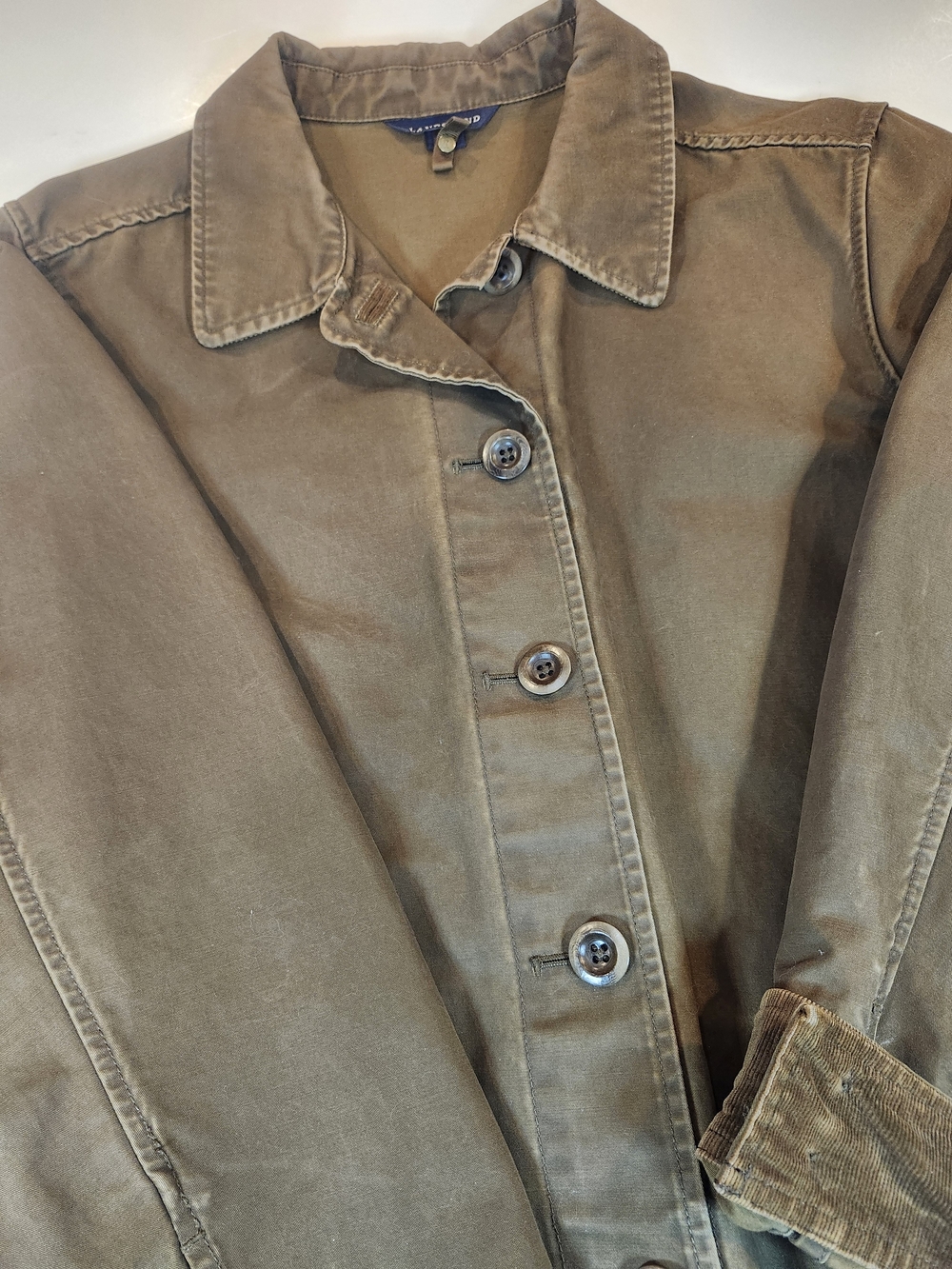 Lands' End Olive Green Utility Jacket